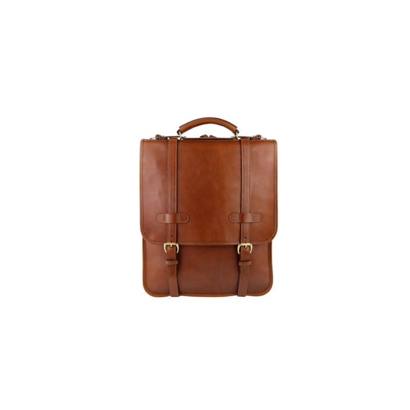 Zoupe Premium  Brown Leather Handbag  Medium Size for Women's