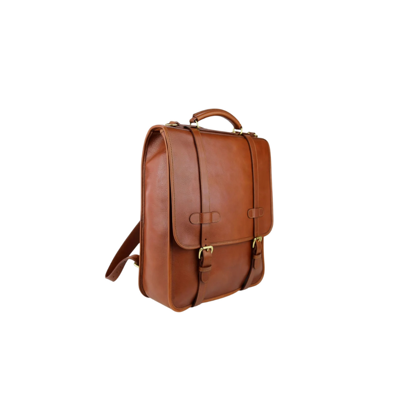Zoupe Premium  Brown Leather Handbag  Medium Size for Women's